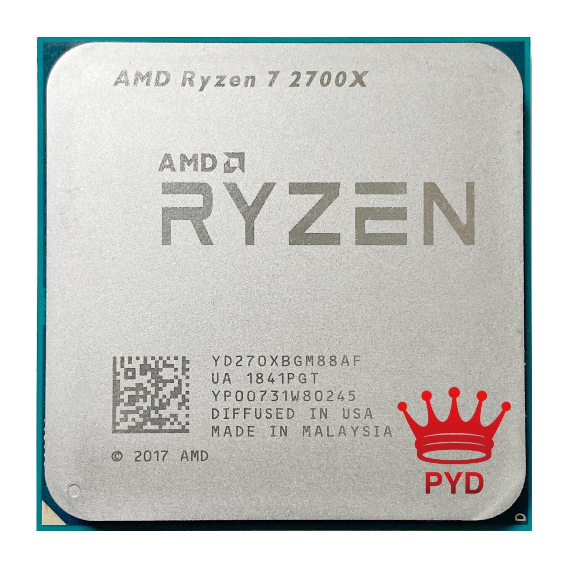 AMD-Ryzen 7 CPU μ 2700X R7 2700X 3.7GHz  ..